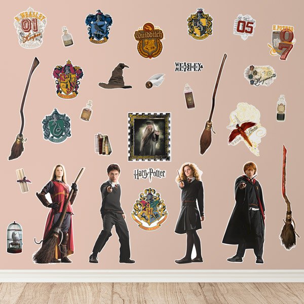 Harry Potter - Set de stickers autocollants Personnages - Imagin'ères