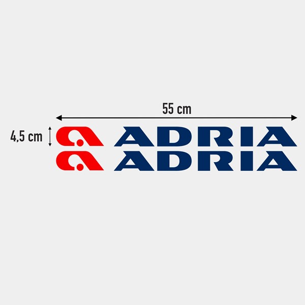 Stickers camping-car: New Adria