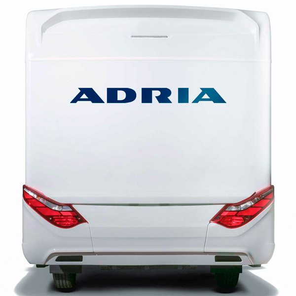 Stickers camping-car: Logo new Adria 2