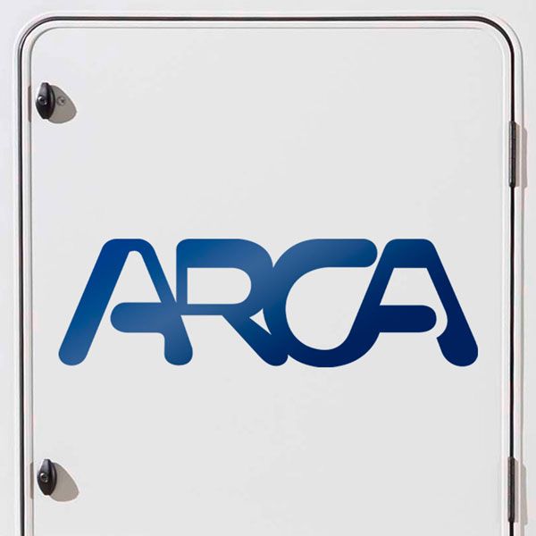 Stickers camping-car: Logo Arca