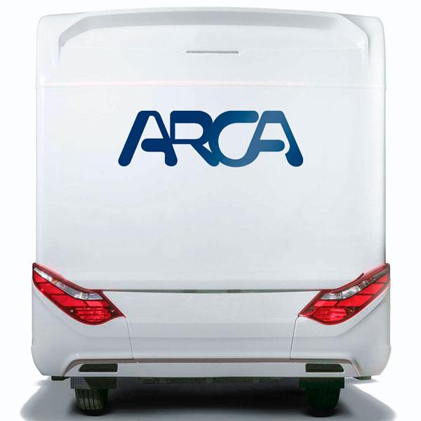 Stickers camping-car: Logo Arca