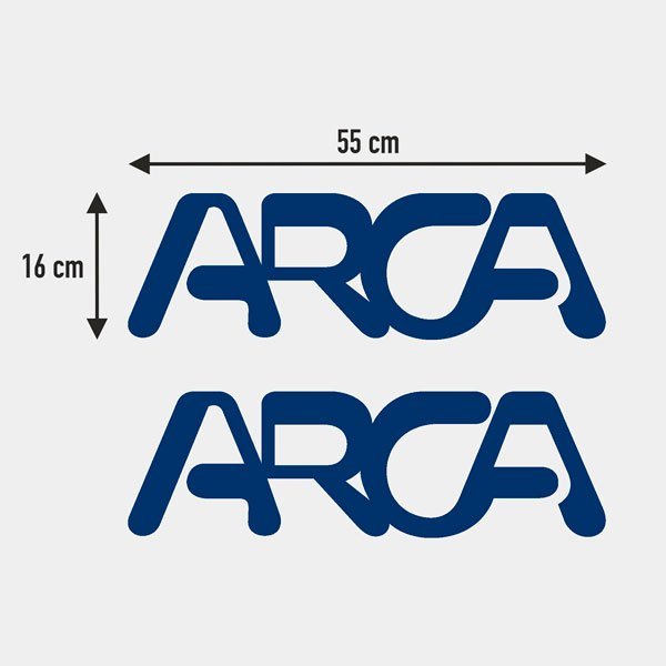 Stickers camping-car: Logo Arca 2