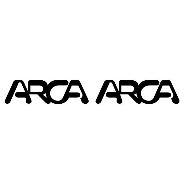 Stickers camping-car: Logo Arca 2