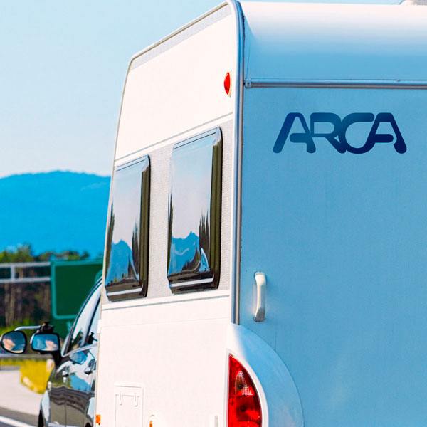 Stickers camping-car: Logo Arca 2