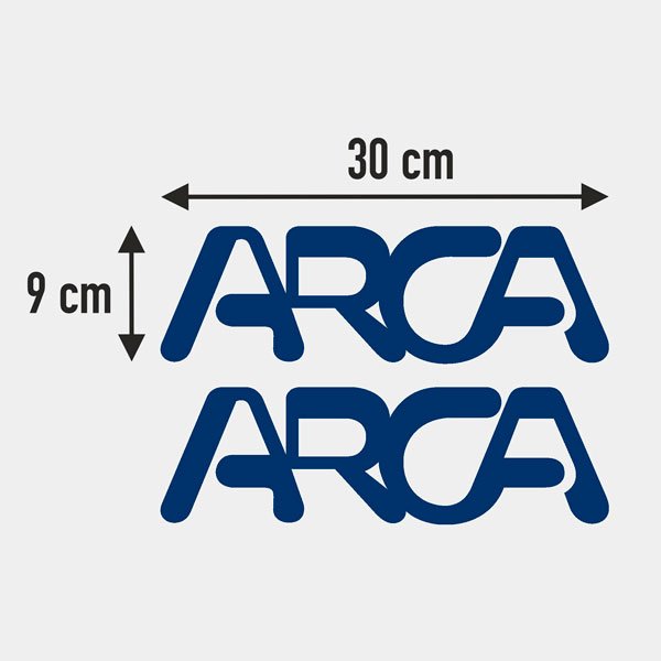 Stickers camping-car: Logo Arca 3