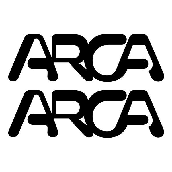 Stickers camping-car: Logo Arca 3