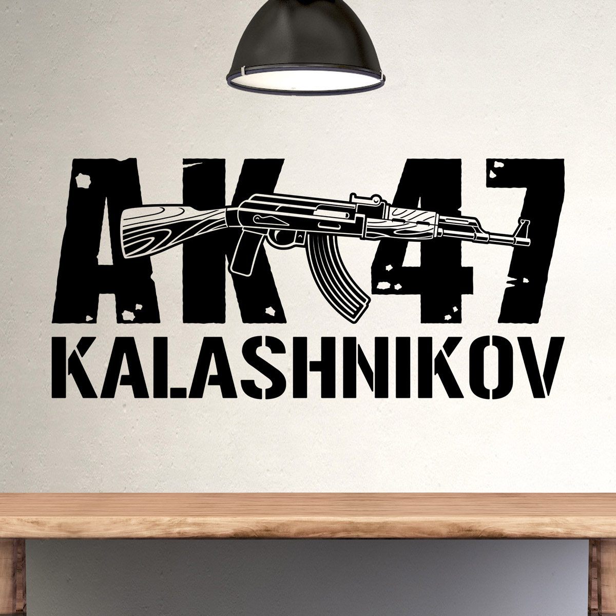 Stickers muraux: AK 47 Kalashnikov 2