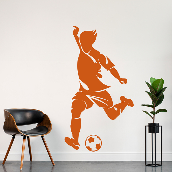 Sticker mural Joueur de foot
