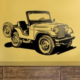 Stickers muraux: Jeep Guerre mondiale II 3