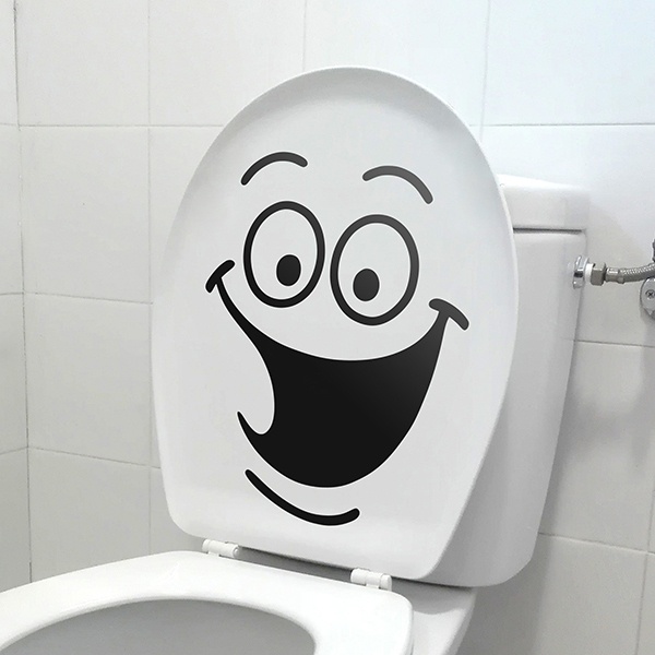 Sticker WC, sticker abattant de WC Désign - Art Déco Stickers