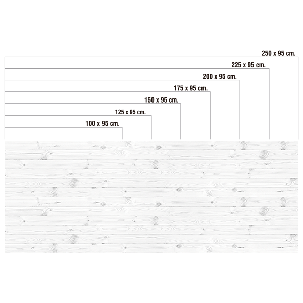 Stickers muraux: Plate-forme blanche