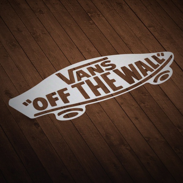 Autocollant Vans off the wall skate 