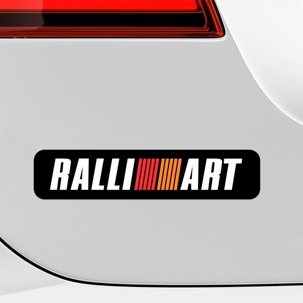 Autocollants: Sticker Ralli art