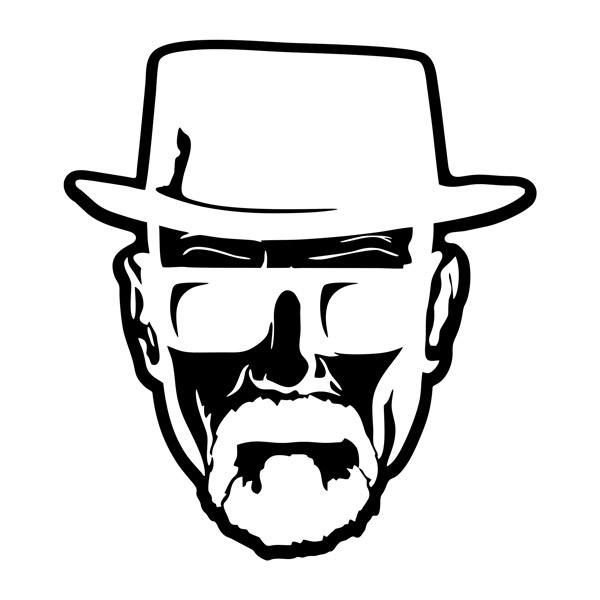 Autocollants: Breaking Bad Heisenberg