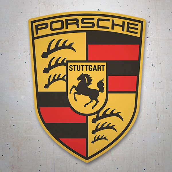 Autocollants: Logo Porsche