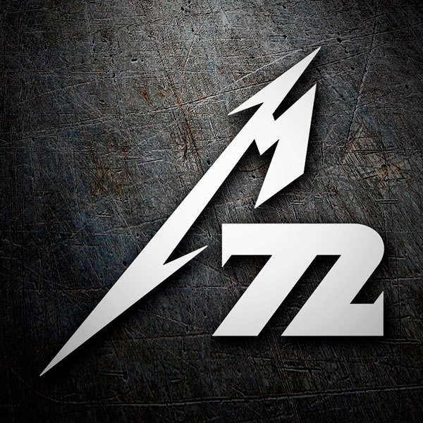 Autocollants: Metallica 72
