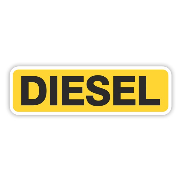 Stickers camping-car: Diesel