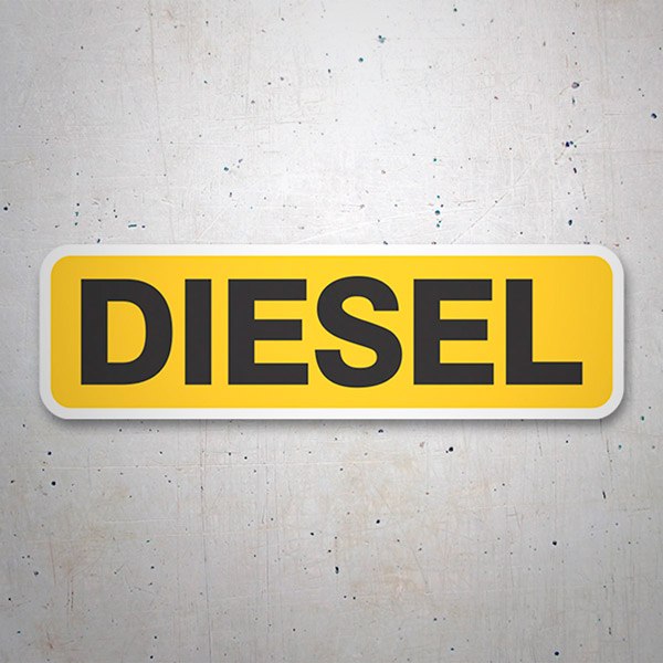 Stickers camping-car: Diesel