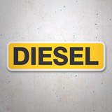 Stickers camping-car: Diesel 3