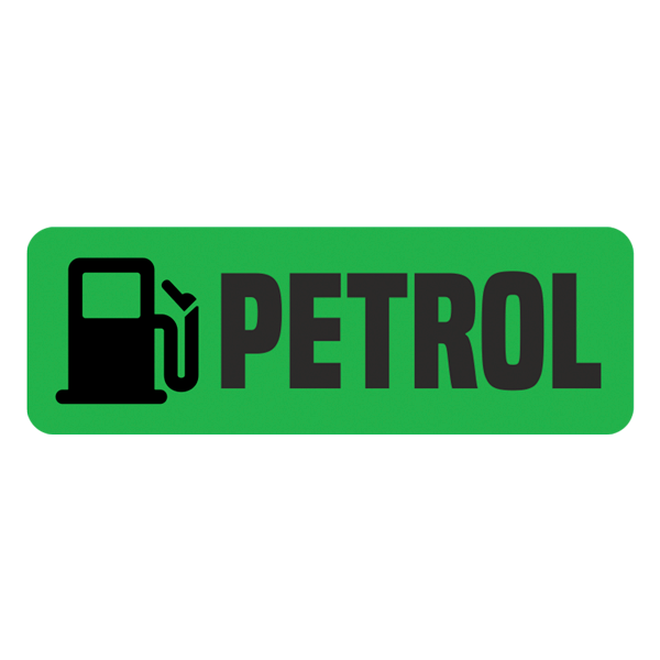 Stickers camping-car: Petrol Verte