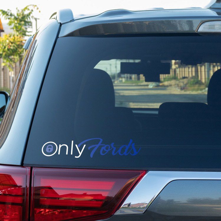 Autocollants: Only Fords