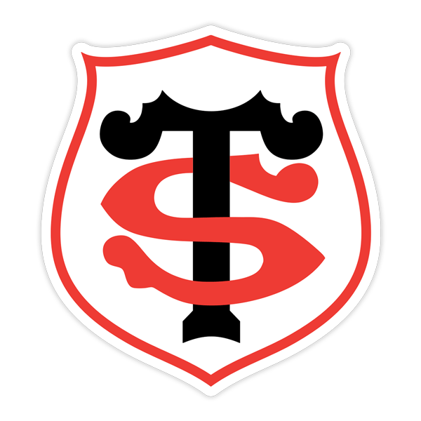 Autocollants: Sticker écusson Stade Toulousain