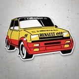 Autocollants: Design classique Renault 5 Copa Calberson 3