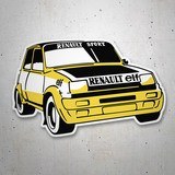 Autocollants: Renault 5 Copa Turbo avec design sportif 3