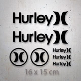 Autocollants: Kit 7X Hurley 2