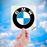 Autocollants: Emblème BMW Classique Rétro 5