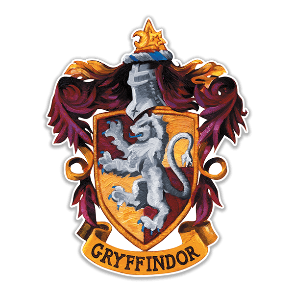 Stickers muraux: Emblème de Gryffondor Harry Potter