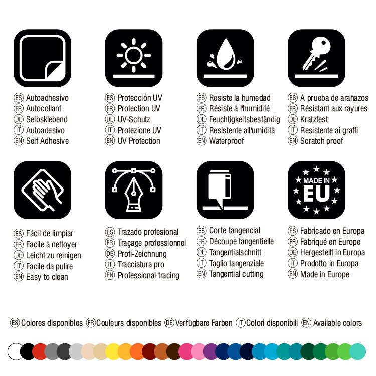 Stickers muraux: ligne horizontale ornementale