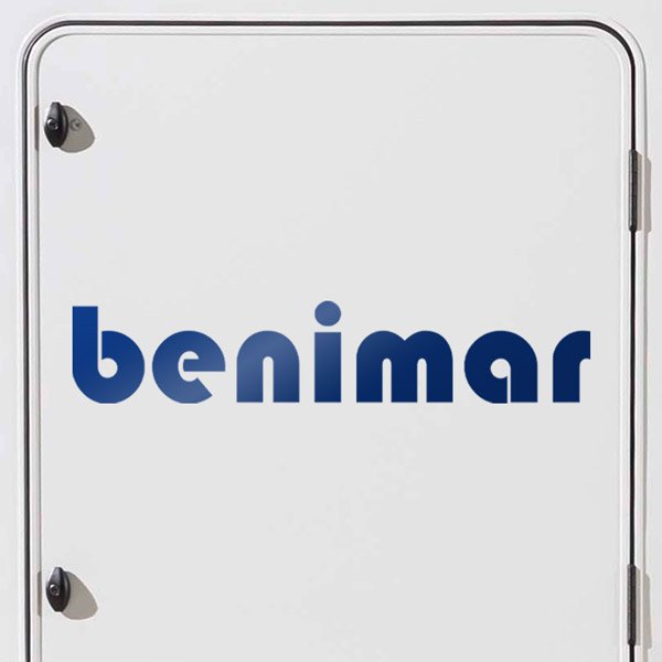 Stickers camping-car: Benimar 2