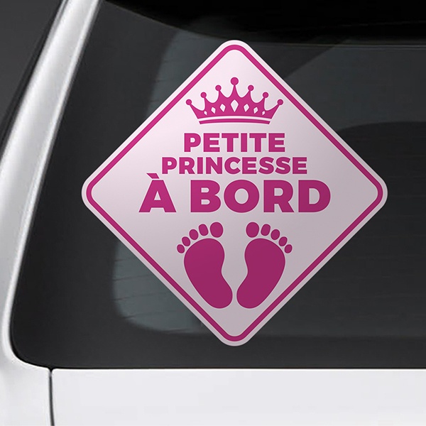 Stickers bébé à bord – stickers voiture bebe a bord – Ambiance-sticker