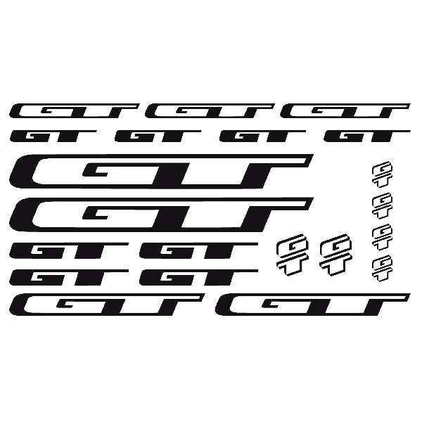 Stickers autocollants Vélo VTT Bike GT Bikes