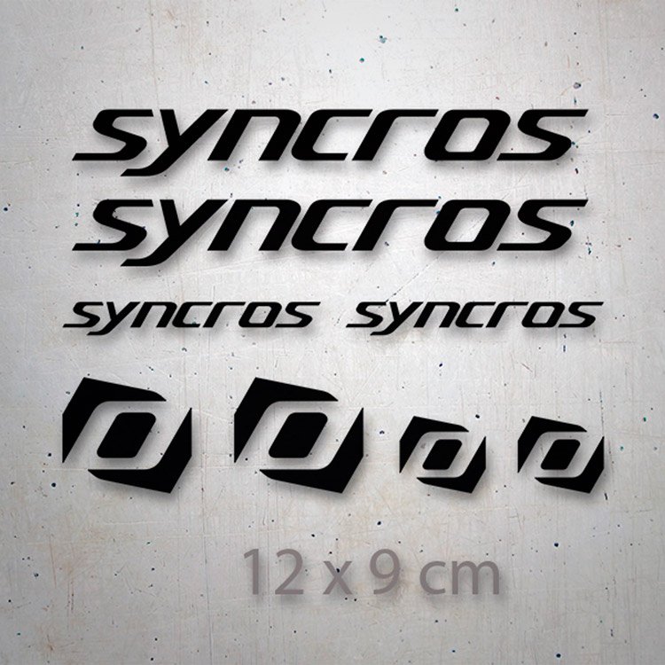 Autocollants: Kit 8X Syncros