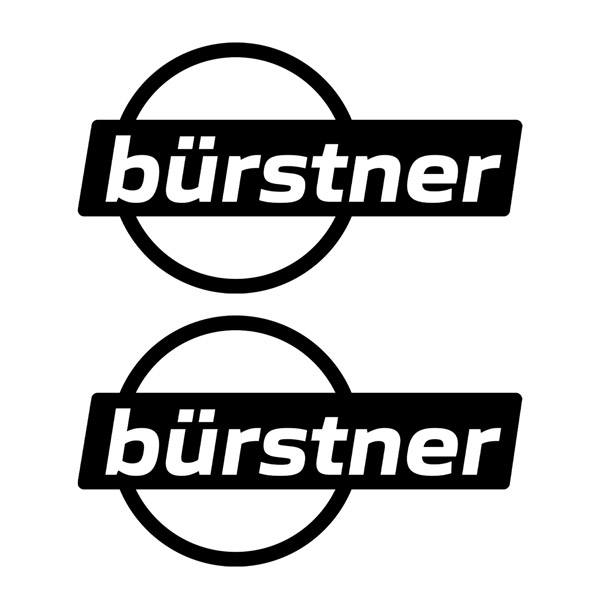 Stickers camping-car: Bürstner Logo