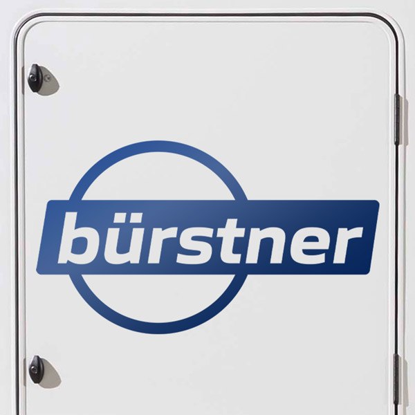 Stickers camping-car: Bürstner Logo