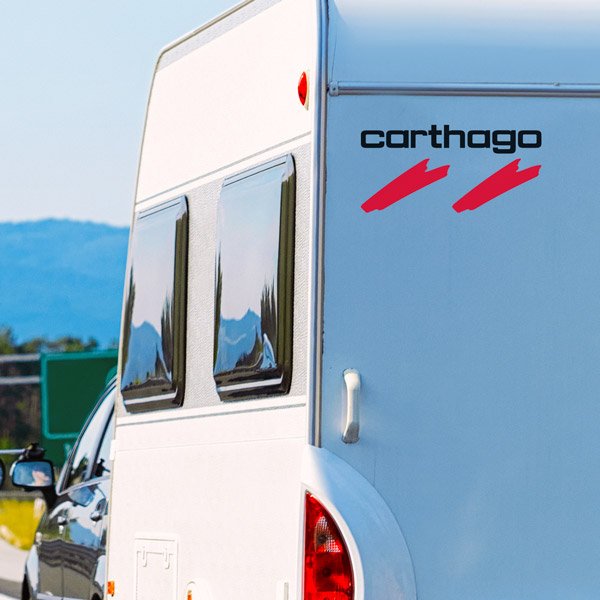 Stickers camping-car: Carthago