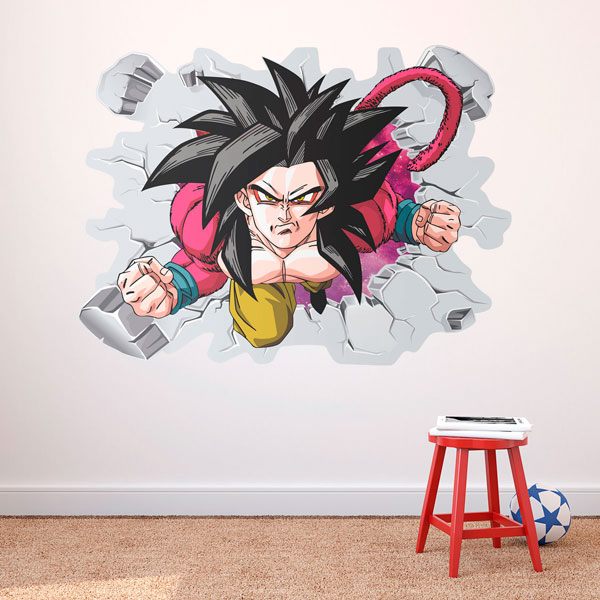 Autocollant Dragon Ball Sticker Mural Super Saiyan Goku Stickers Muraux Dragon  Ball Z, Art de Mur de Anime,60×90CM - Cdiscount Maison