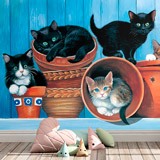 Poster xxl: Illustration de chats 2