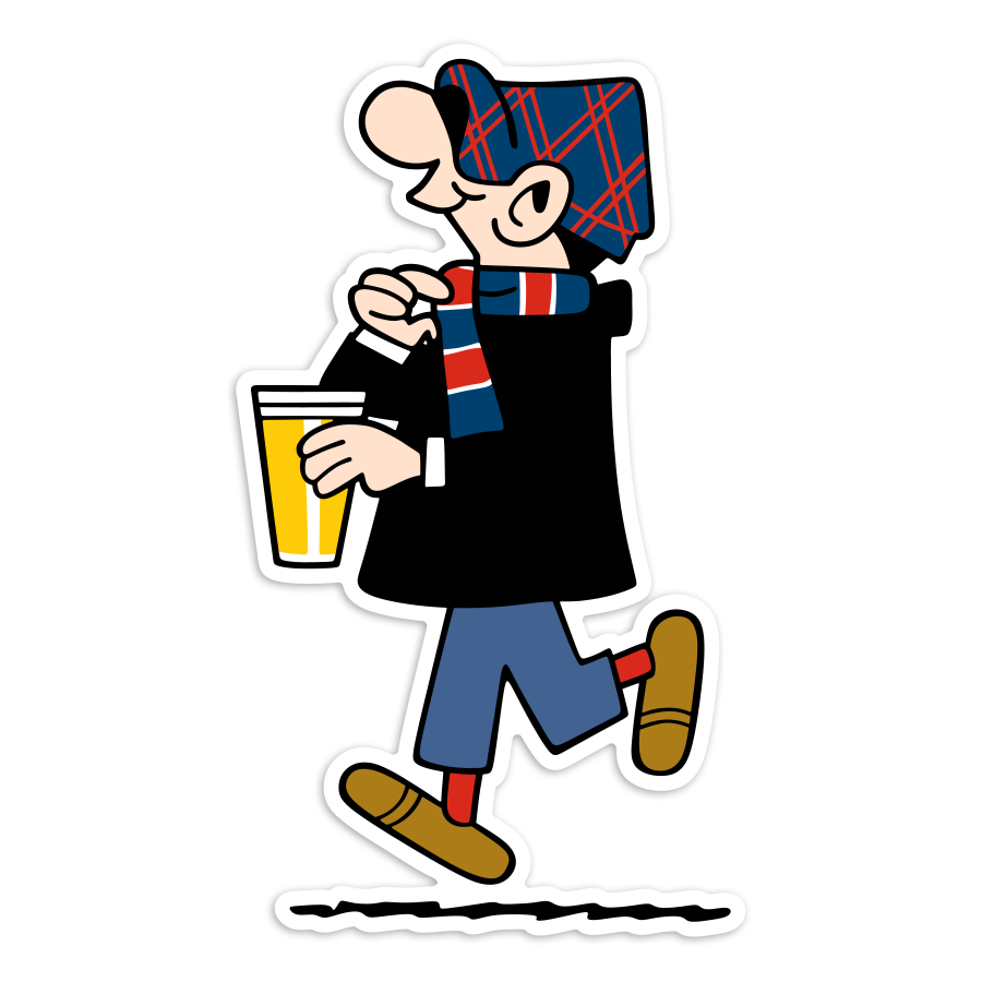 Autocollants: Andy Capp Ultra Supporter PSG