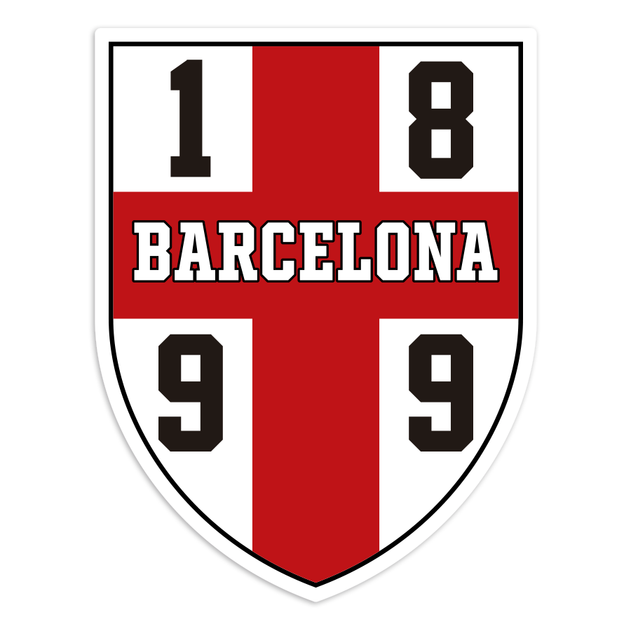 Autocollants: Blason Hooligan Barcelone 1899