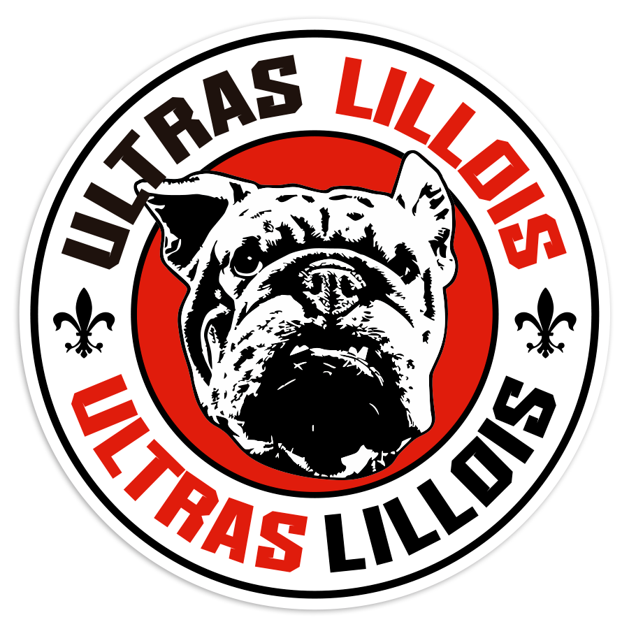 Autocollants: Ultras Lillois Bulldog Lille Hooligans