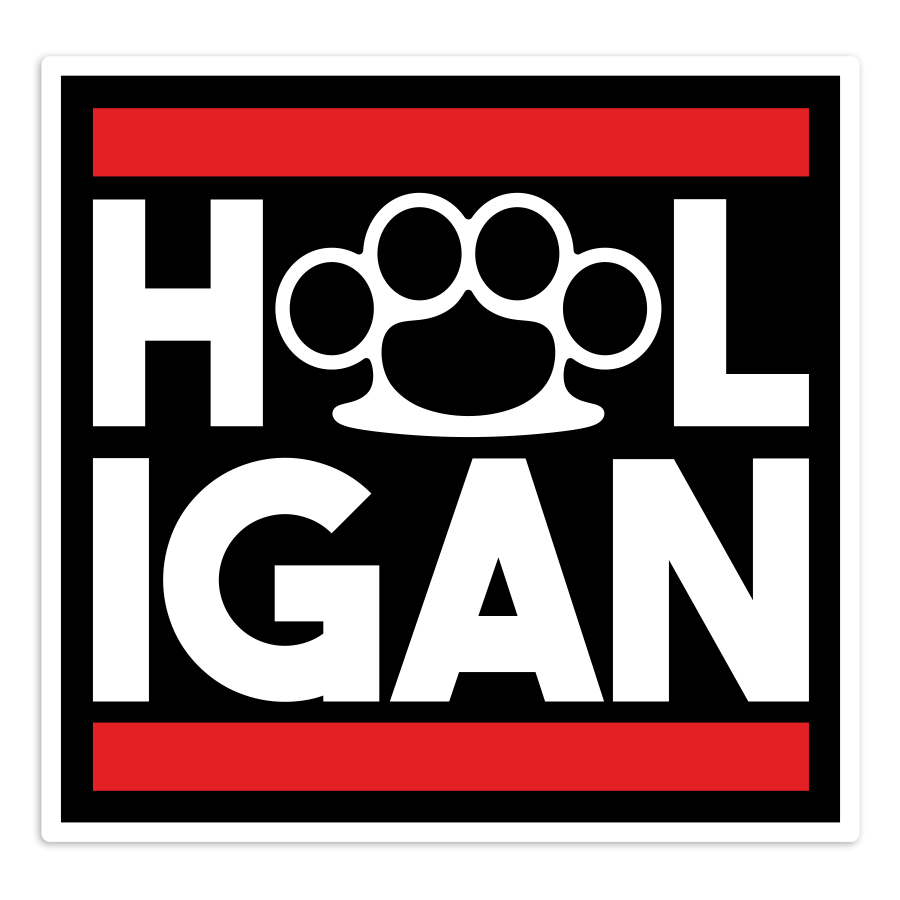 Autocollants: Hooligan Poing Américain