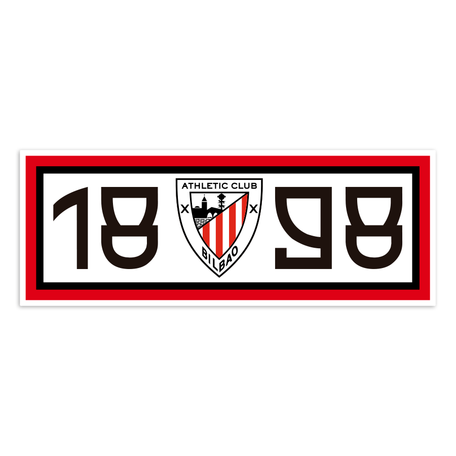 Autocollants: 1898 Athletic Club Bilbao