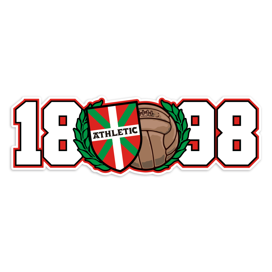 Autocollants: Emblème Atletic Bilbao 1898