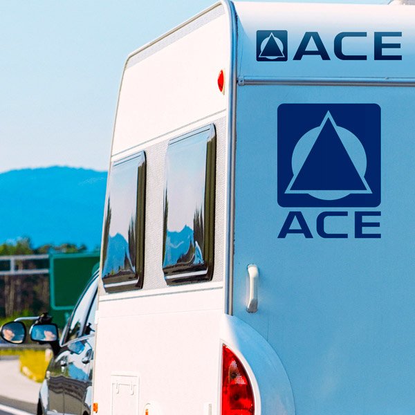 Stickers camping-car: Kit Ace