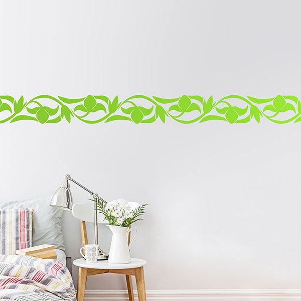 Frise Murale Autocollante 5x300 cm - Déco Intérieure - Motif Légumes  Colorés - Adhésive Veloutée Décorative