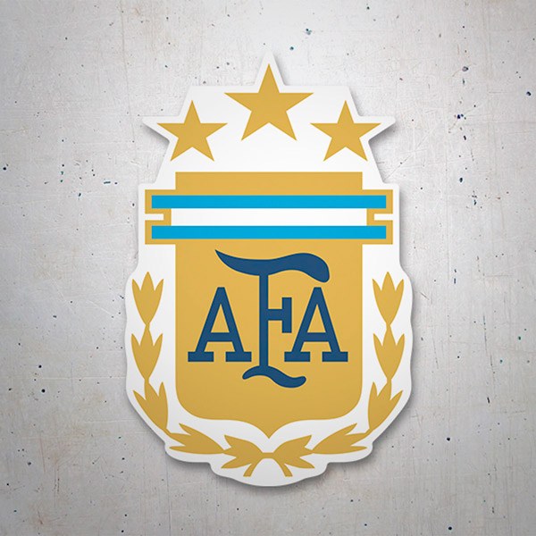 Autocollants: Argentine - Bouclier de football